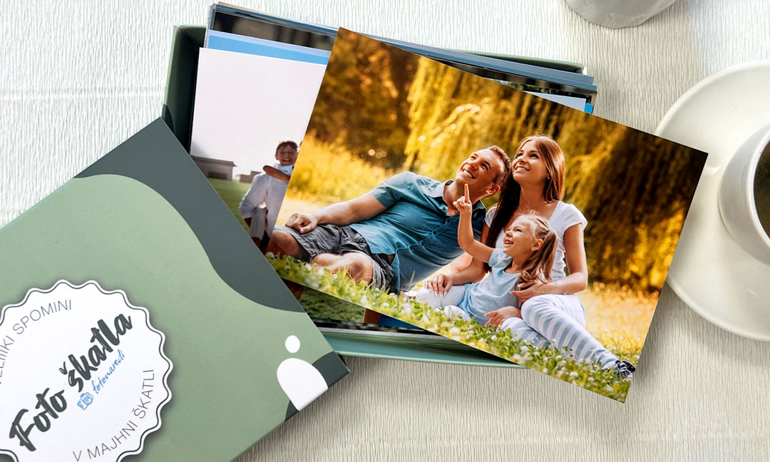 Fotografije v foto škatli