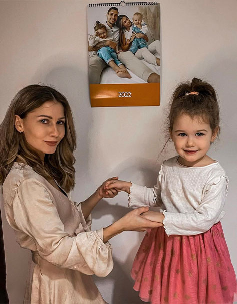 fotonaredi Božični koledar za prijateljicu