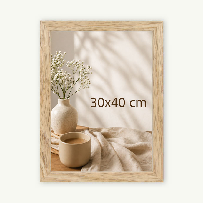 Okvir Leseni Natural 30x40