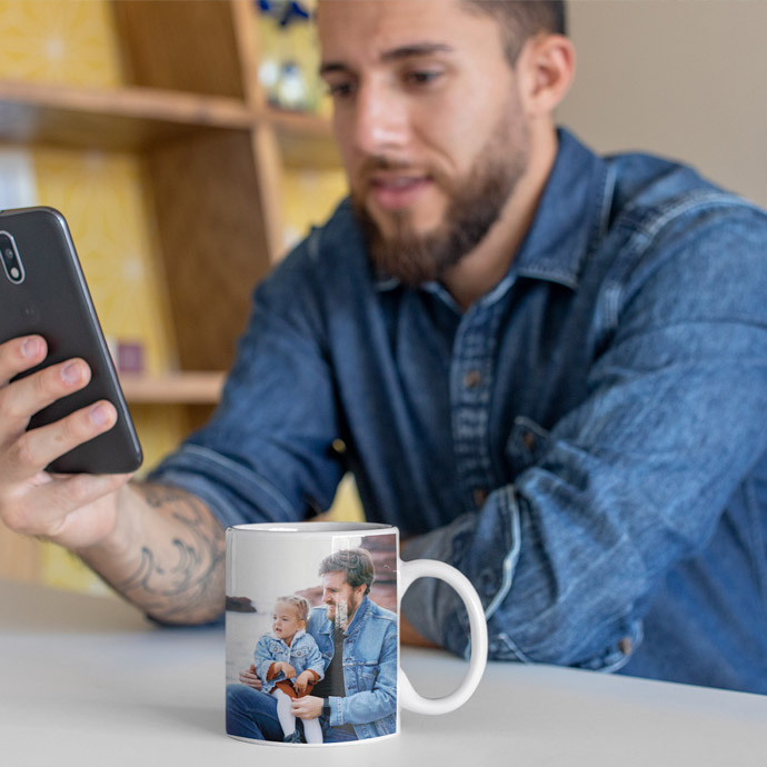 Božična skodelica za očeta